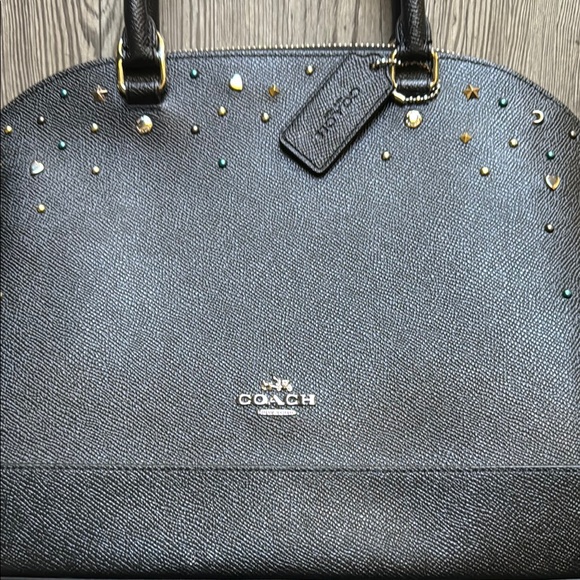 Coach Black Satchel handbag - Picture 3 of 11